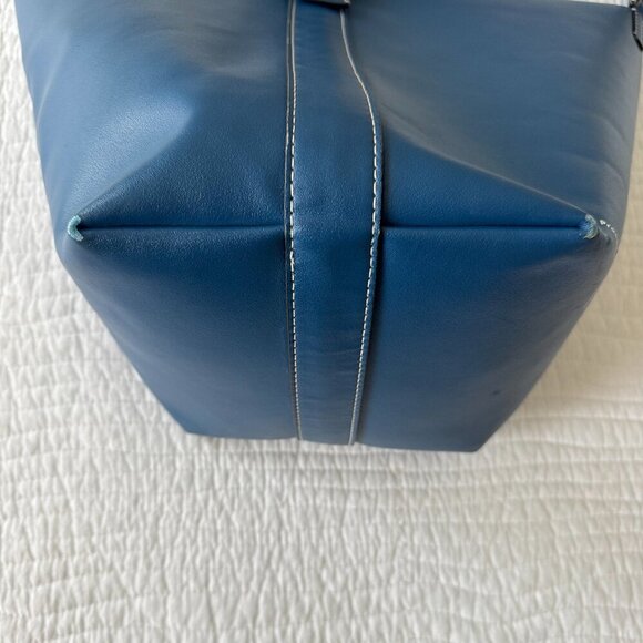 Proenza Schouler / white label Sullivan bucket Deep Blue Tote - Picture 7 of 13